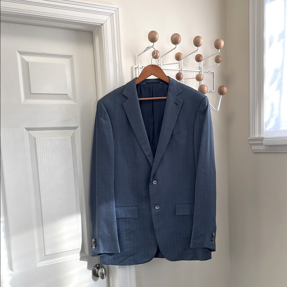 Ermenegildo Zegna - Cashmere Silk Men's Blazer - Blue - 52L
